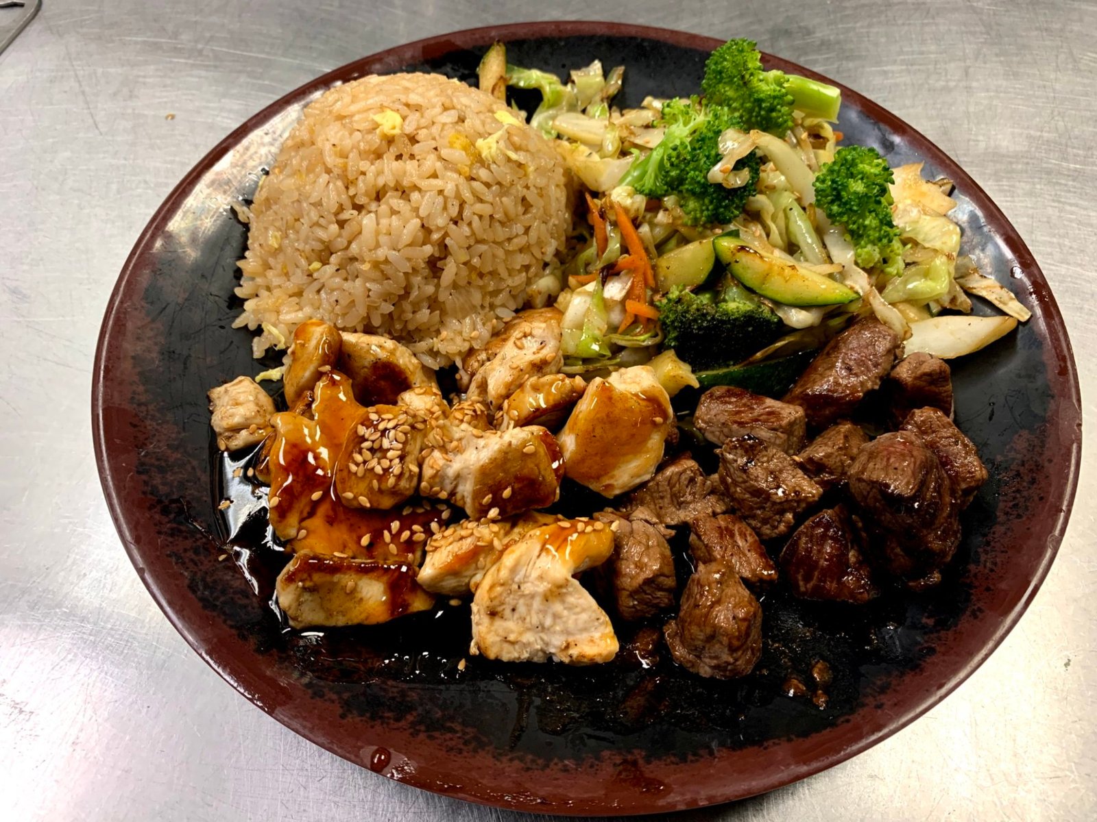 Hibachi combo dinner
