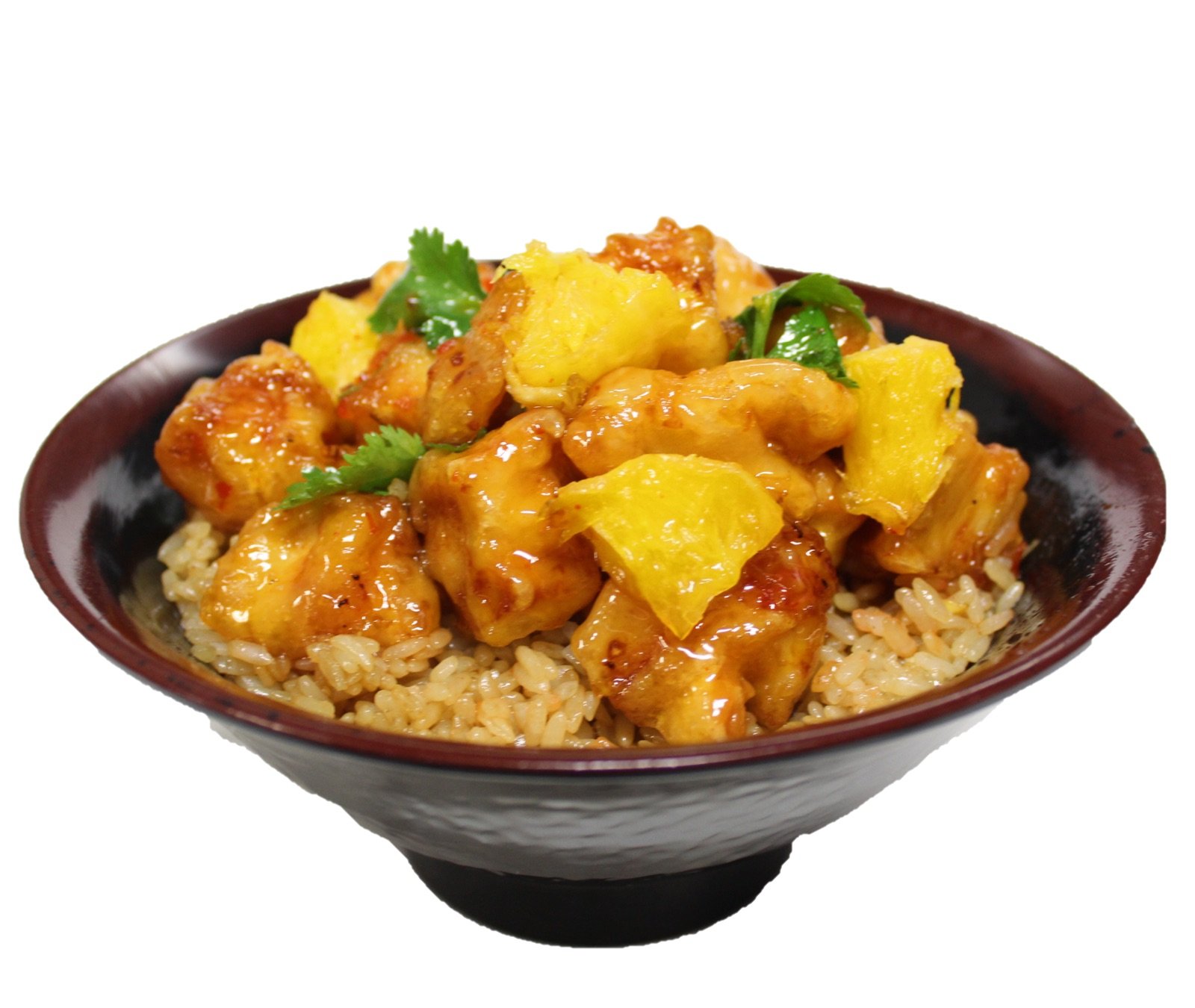 Orange chicken bowl