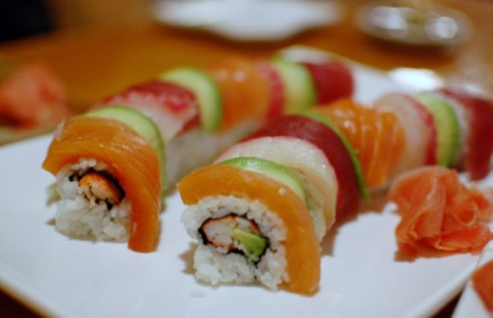 Rainbow roll